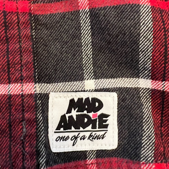 Guns N’ Roses One-of-a-Kind Weatherproof Vintage MadAndie Custom Unisex Flannel - Picture 4 of 5